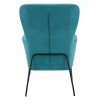 ΠΟΛΥΘΡΟΝΑ ΜΠΕΡΖΕΡΑ ΒΕΛΟΥΔΟ ΤΙΡΚΟΥΑΖ ΜΕ ΜΕΤΑΛΛΙΚΟ ΜΑΥΡΟ ΠΟΔΙ