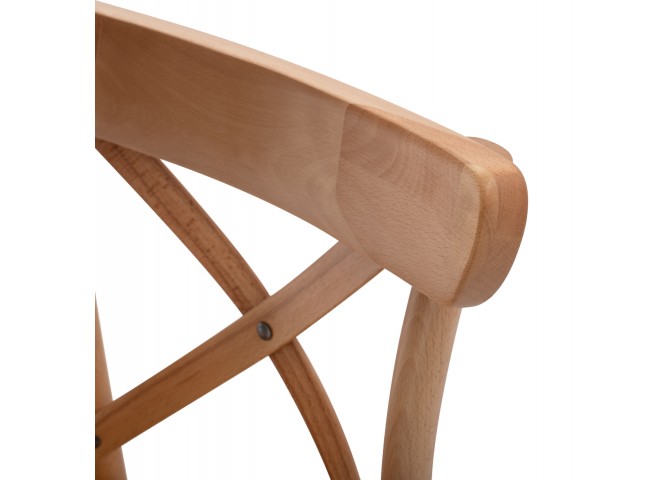 ΣΚΑΜΠΟ ΞΥΛΙΝΟ ΑΠΟ ΟΞΙΑ ΦΥΣΙΚΟ ΜΕ PLYWOOD ΚΑΘΙΣΜΑ 46x46x109Υεκ.