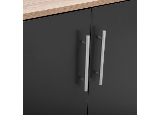 ΠΑΠΟΥΤΣΟΘΗΚΗ ΝΤΟΥΛΑΠΙ ΞΥΛΙΝΗ HM2206.04 SONAMA-ΓΚΡΙ 60X40,5X80 εκ.