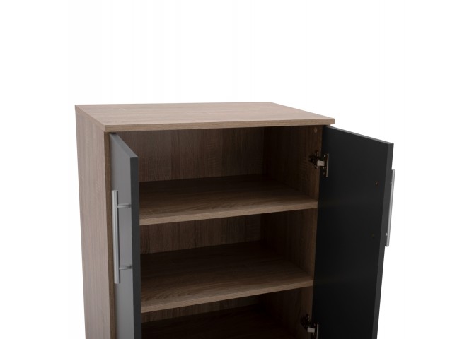 ΠΑΠΟΥΤΣΟΘΗΚΗ ΝΤΟΥΛΑΠΙ ΞΥΛΙΝΗ HM2206.04 SONAMA-ΓΚΡΙ 60X40,5X80 εκ.