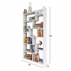 ΒΙΒΛΙΟΘΗΚΗ ΛΕΥΚΗ 90x22x182 εκ. HM8865.01