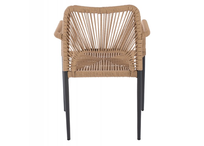 ΠΟΛΥΘΡΟΝΑ ΑΛΟΥΜΙΝΙΟΥ ΓΚΡΙ ΜΕ ΠΛΕΞΗ RATTAN 57Χ63Χ82εκ. HM5771.02