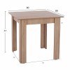 ΤΡΑΠΕΖΙ ΚΟΥΖΙΝΑΣ SONAMA OAK HM2427.01 80x80x77Υ εκ.