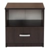 ΚΟΜΟΔΙΝΟ ΜΕ ΣΥΡΤΑΡΙ WENGE HM2431.02 45X40X48Yεκ.