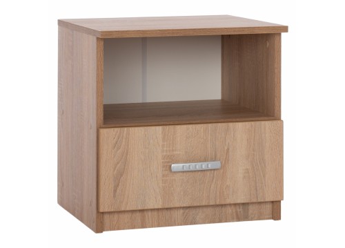 ΚΟΜΟΔΙΝΟ ΜΕ ΣΥΡΤΑΡΙ SONAMA OAK HM2431.01 45x40x48 εκ.