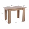 ΤΡΑΠΕΖΙ ΚΟΥΖΙΝΑΣ SONAMA OAK HM2428.01 110x80x77Υεκ.