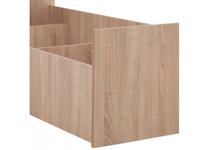 ΚΡΕΒΑΤΙ ΜΟΝΟ 90X200 SONAMA OAK HM2433.01 ΓΙΑ ΣΤΡΩΜΑ 90Χ200 εκ.