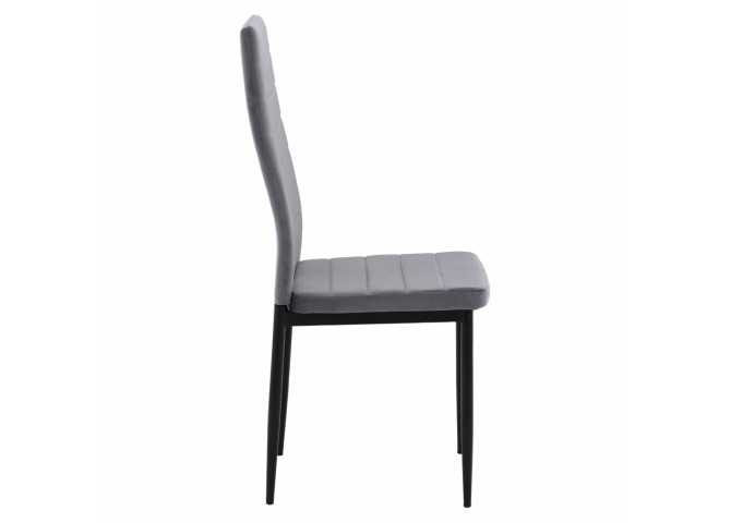 ΚΑΡΕΚΛΑ ΜΕΤΑΛΛΙΚΗ LADY HM0037.31 ΓΚΡΙ ΒΕΛΟΥΔΟ ME ΜΕΤΑΛΛΙΚΟ ΣΚΕΛΕΤΟ K/D