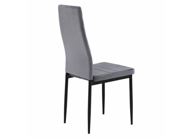 ΚΑΡΕΚΛΑ ΜΕΤΑΛΛΙΚΗ LADY HM0037.31 ΓΚΡΙ ΒΕΛΟΥΔΟ ME ΜΕΤΑΛΛΙΚΟ ΣΚΕΛΕΤΟ K/D