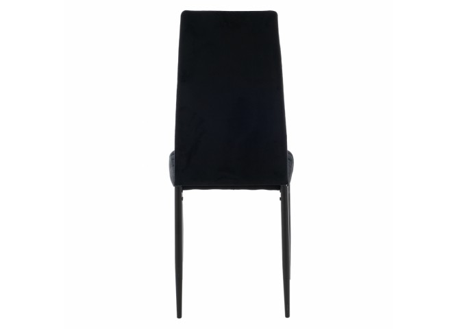 ΚΑΡΕΚΛΑ ΜΕΤΑΛΛΙΚΗ LADY HM0037.34 ΜΑΥΡΟ ΒΕΛΟΥΔΟ ME ΜΕΤΑΛΛΙΚΟ ΣΚΕΛΕΤΟ K/D