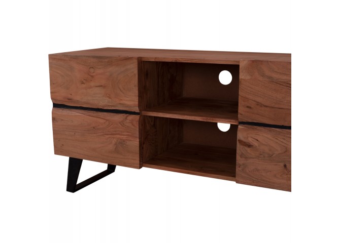 ΕΠΙΠΛΟ TV ALICIA ΜΑΣΙΦ ΞΥΛΟ ΑΚΑΚΙΑΣ ΦΥΣΙΚΟ HM8174.11 130x43x66Y εκ.