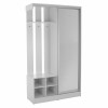 ΕΠΙΠΛΟ ΕΙΣΟΔΟΥ ΜΕ ΚΑΘΡΕΠΤΗ ΛΕΥΚΟ HM2424.03 118x45x210 εκ.