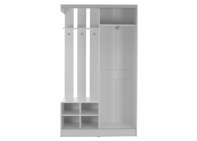 ΕΠΙΠΛΟ ΕΙΣΟΔΟΥ ΜΕ ΚΑΘΡΕΠΤΗ ΛΕΥΚΟ HM2424.03 118x45x210 εκ.