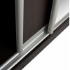 ΝΤΟΥΛΑΠΑ ΜΕΛΑΜΙΝΗΣ WENGE ΜΕ ΚΑΘΡΕΠΤΗ HM2437.02  180X60X210Υεκ.