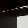 ΝΤΟΥΛΑΠΑ ΜΕΛΑΜΙΝΗΣ WENGE ΜΕ ΚΑΘΡΕΠΤΗ HM2437.02  180X60X210Υεκ.