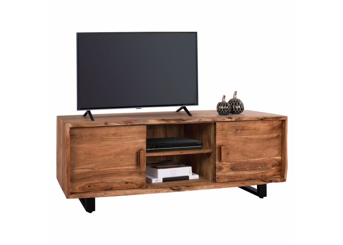 ΕΠΙΠΛΟ TV HM8185.11 NICOLE ΑΠΟ ΜΑΣΙΦ ΞΥΛΟ ΑΚΑΚΙΑΣ ΦΥΣΙΚΟ 160x45x57Υεκ.