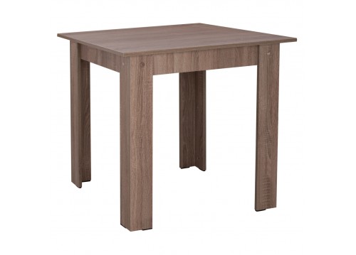 ΤΡΑΠΕΖΙ ΚΟΥΖΙΝΑΣ ΣΟΝΑΜΑ OAK TRUFFLE HM2427.05 80x80x77 εκ.