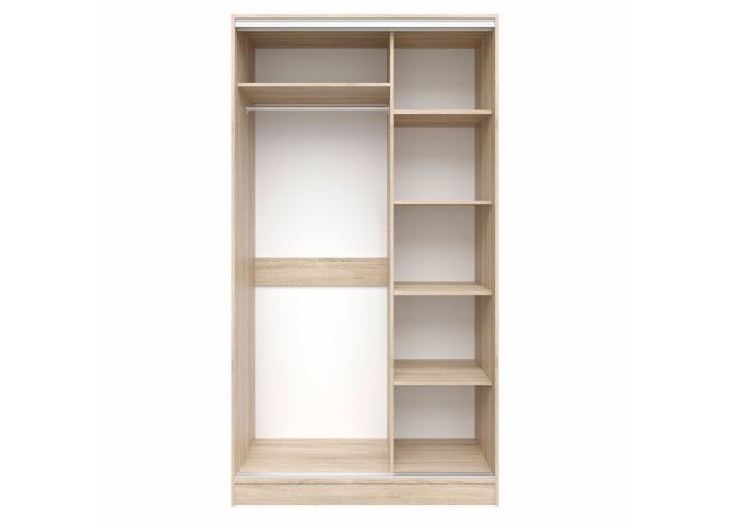 ΝΤΟΥΛΑΠΑ ΣΥΡΟΜΕΝΗ ΜΕΛΑΜΙΝΗΣ 120x60x220Yεκ. ΔΙΦΥΛΛΗ SONAMA ΜΕ ΚΑΘΡΕΠΤΗ HM2460.01