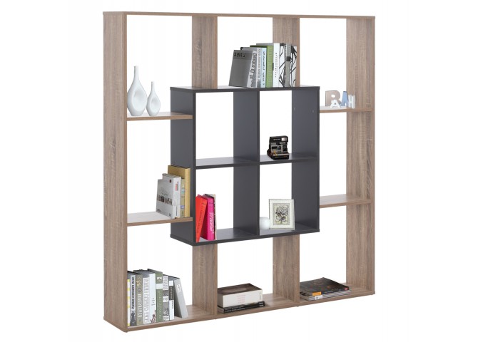 ΒΙΒΛΙΟΘΗΚΗ HM8771.02 136X22X136 ΓΚΡΙ