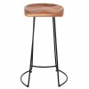 ΣΚΑΜΠΟ BAR ΑΠΟ ΜΑΣΙΦ ΞΥΛΟ ΑΚΑΚΙΑΣ 48x40χ76Υεκ. HM8363.11