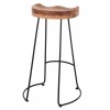 ΣΚΑΜΠΟ BAR ΑΠΟ ΜΑΣΙΦ ΞΥΛΟ ΑΚΑΚΙΑΣ 48x40χ76Υεκ. HM8363.11