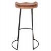 ΣΚΑΜΠΟ BAR ΑΠΟ ΜΑΣΙΦ ΞΥΛΟ ΑΚΑΚΙΑΣ 48x40χ76Υεκ. HM8363.11