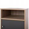 ΚΟΜΟΔΙΝΟ ΜΕΛΑΜΙΝΗΣ MALORY HM2205.04 SONAMA-ΓΚΡΙ 40x40x50