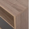 ΚΟΜΟΔΙΝΟ ΜΕΛΑΜΙΝΗΣ MALORY HM2205.04 SONAMA-ΓΚΡΙ 40x40x50