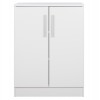 ΠΑΠΟΥΤΣΟΘΗΚΗ ΝΤΟΥΛΑΠΙ EMERIE ΞΥΛΙΝΗ HM2206.05 ΛΕΥΚΗ 60x40x80 εκ.