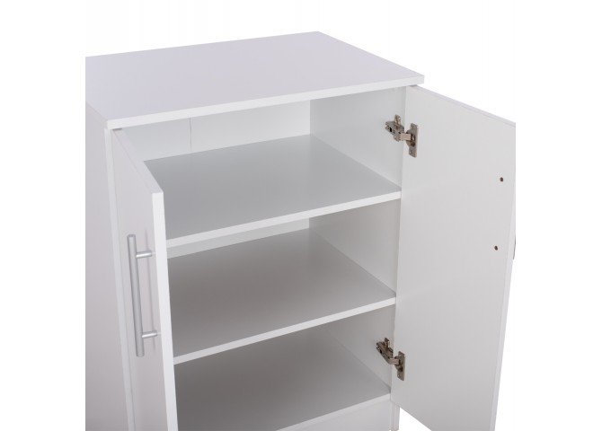 ΠΑΠΟΥΤΣΟΘΗΚΗ ΝΤΟΥΛΑΠΙ EMERIE ΞΥΛΙΝΗ HM2206.05 ΛΕΥΚΗ 60x40x80 εκ.