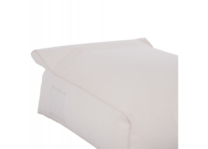 ΠΟΥΦ YAMIN 2ΑΤΟΜΩΝ ΜΕ TEXTILENE 600gr/m2 2X1 ΛΕΥΚΟ HM5773.11 140x140x40-60Υεκ.