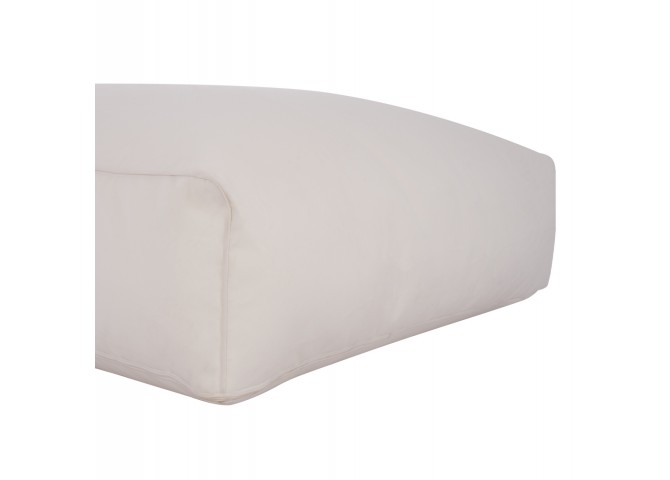 ΠΟΥΦ YAMIN 2ΑΤΟΜΩΝ ΜΕ TEXTILENE 600gr/m2 2X1 ΛΕΥΚΟ HM5773.11 140x140x40-60Υεκ.