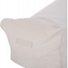 ΠΟΥΦ ΞΑΠΛΩΣΤΡΑ WADELIN HM5774.11 ΜΕ TEXTILINE ΛΕΥΚΟ 190x80x40-60Υ εκ.