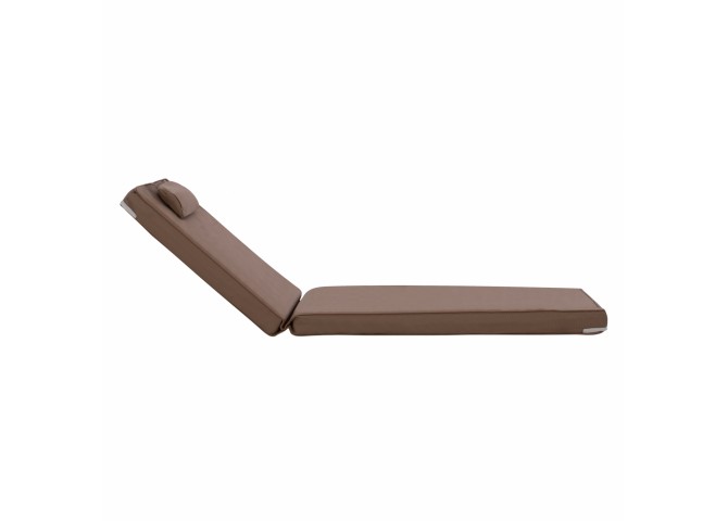 ΜΑΞΙΛΑΡΙ ΞΑΠΛΩΣΤΡΑΣ TEXTILENE 600gr/m2 2X1 SIFNOS ΜΟΚΑ HM11237.04T 194x70x11εκ.