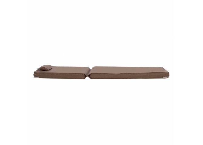 ΜΑΞΙΛΑΡΙ ΞΑΠΛΩΣΤΡΑΣ TEXTILENE 600gr/m2 2X1 SIFNOS ΜΟΚΑ HM11237.04T 194x70x11εκ.