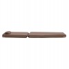 ΜΑΞΙΛΑΡΙ ΞΑΠΛΩΣΤΡΑΣ TEXTILENE 600gr/m2 2X1 SIFNOS HM11236.04T 196(117+1+78)x58x8 εκ.σ