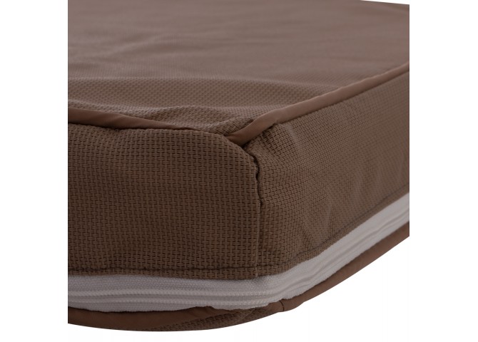 ΜΑΞΙΛΑΡΙ ΞΑΠΛΩΣΤΡΑΣ TEXTILENE 600gr/m2 2X1 SIFNOS HM11236.04T 196(117+1+78)x58x8 εκ.σ