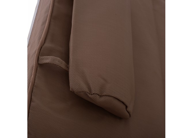 ΜΑΞΙΛΑΡΙ ΞΑΠΛΩΣΤΡΑΣ TEXTILENE 600gr/m2 2X1 SIFNOS HM11236.04T 196(117+1+78)x58x8 εκ.σ