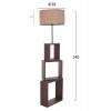 ΦΩΤΙΣΤΙΚΟ ΔΑΠΕΔΟΥ MDF ΦΥΣΙΚΟ HM7608.01 Φ38x140 εκ.