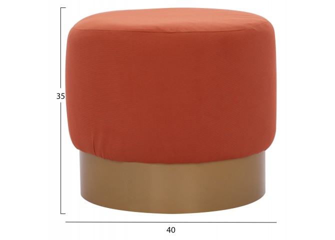 ΣΚΑΜΠΟ VINDE HM9260.04 ΚΟΡΑΛΙ ΜΕ ΧΡΥΣΗ ΒΑΣΗ Φ40x35 εκ.