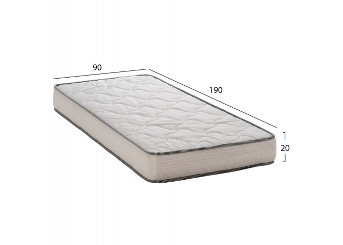 ΣΤΡΩΜΑ DREAMTOPIA, σειρά RELIEF HM653.90 BONNELL SPRING 90X190 εκ.