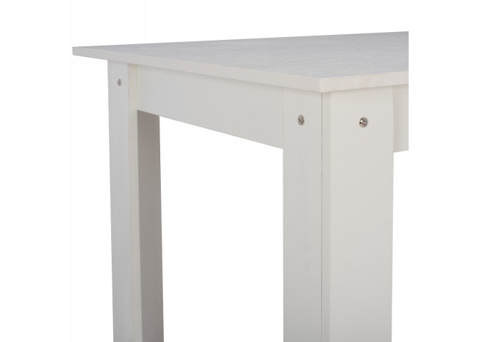 ΤΡΑΠΕΖΙ ΚΟΥΖΙΝΑΣ KELVIN 140x80x77Υεκ. ΛΕΥΚΟ HM2429.03