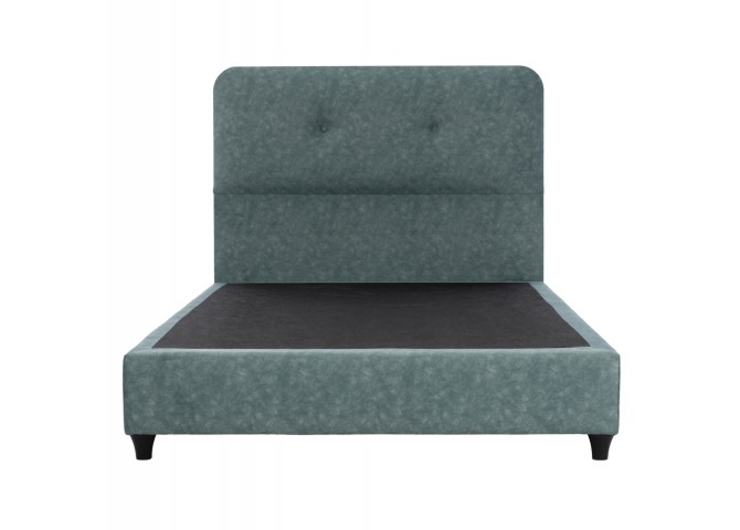 ΚΡΕΒΑΤΙ DOLORES ΑΠΟ ΥΦΑΣΜΑ LIGHT GREEN HM649.27 ΓΙΑ ΣΤΡΩΜΑ 90x200 εκ.