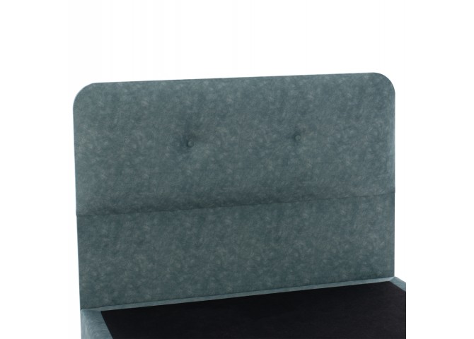 ΚΡΕΒΑΤΙ DOLORES ΑΠΟ ΥΦΑΣΜΑ LIGHT GREEN HM649.27 ΓΙΑ ΣΤΡΩΜΑ 90x200 εκ.