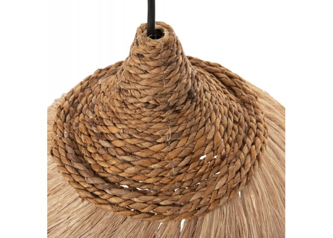 ΦΩΤΙΣΤΙΚΟ ΟΡΟΦΗΣ ΑΠΟ ΙΝΕΣ MENDONG GRASS ΣΕ ΦΥΣΙΚΟ 40x40x40Yεκ.HM7776
