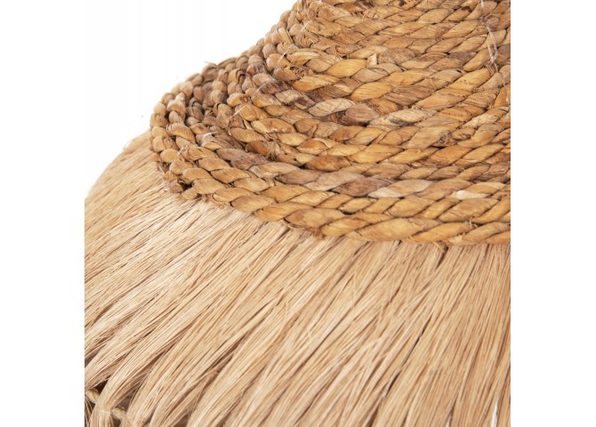 ΦΩΤΙΣΤΙΚΟ ΟΡΟΦΗΣ ΑΠΟ ΙΝΕΣ MENDONG GRASS ΣΕ ΦΥΣΙΚΟ 40x40x40Yεκ.HM7776
