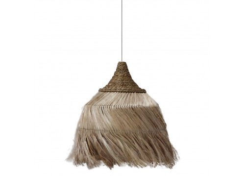 ΦΩΤΙΣΤΙΚΟ ΟΡΟΦΗΣ ΑΠΟ ΙΝΕΣ MENDONG GRASS ΣΕ ΦΥΣΙΚΟ 40x40x40Yεκ.HM7776