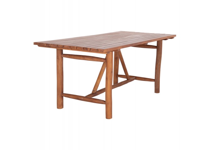 ΤΡΑΠΕΖΙ ΑΠΟ ΞΥΛΟ ΜΑΣΙΦ ΤΕΑΚ 220X100X78Υεκ.HM9390.01