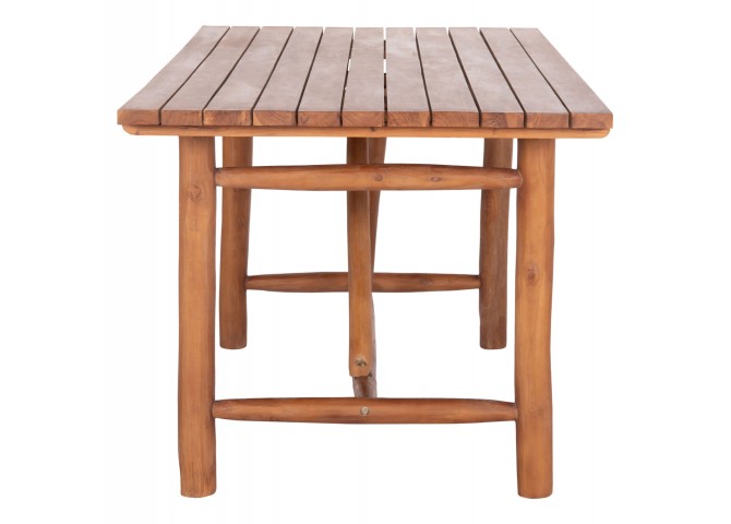 ΤΡΑΠΕΖΙ ΑΠΟ ΞΥΛΟ ΜΑΣΙΦ ΤΕΑΚ 220X100X78Υεκ.HM9390.01
