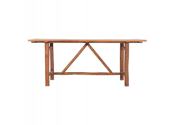 ΤΡΑΠΕΖΙ ΑΠΟ ΞΥΛΟ ΜΑΣΙΦ ΤΕΑΚ 220X100X78Υεκ.HM9390.01